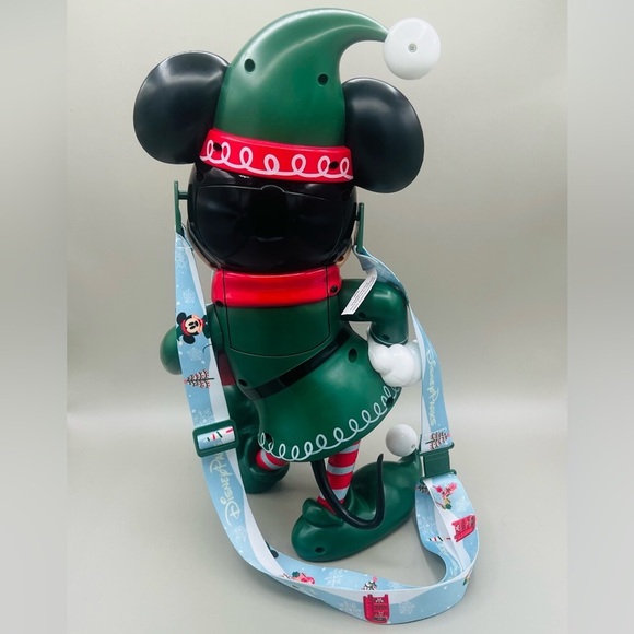 DISNEY Mickey's Very Merry Christmas Party ELF Popcorn Bucket 2024 NEW - Picture 6 of 8